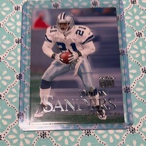 Deion SANDERS 1999 Fleer/Skybox TRADED Football card #106